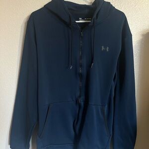 Under Armour Dark Blue Full-Zip Hoodie